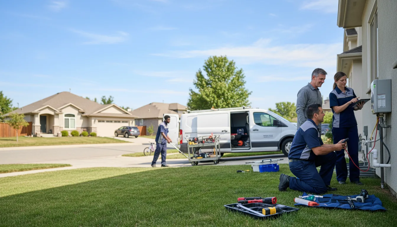 Tankless water heater service in Burlington, MA